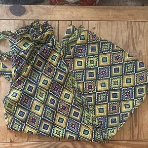 Truth Multicolor Geometric Pants